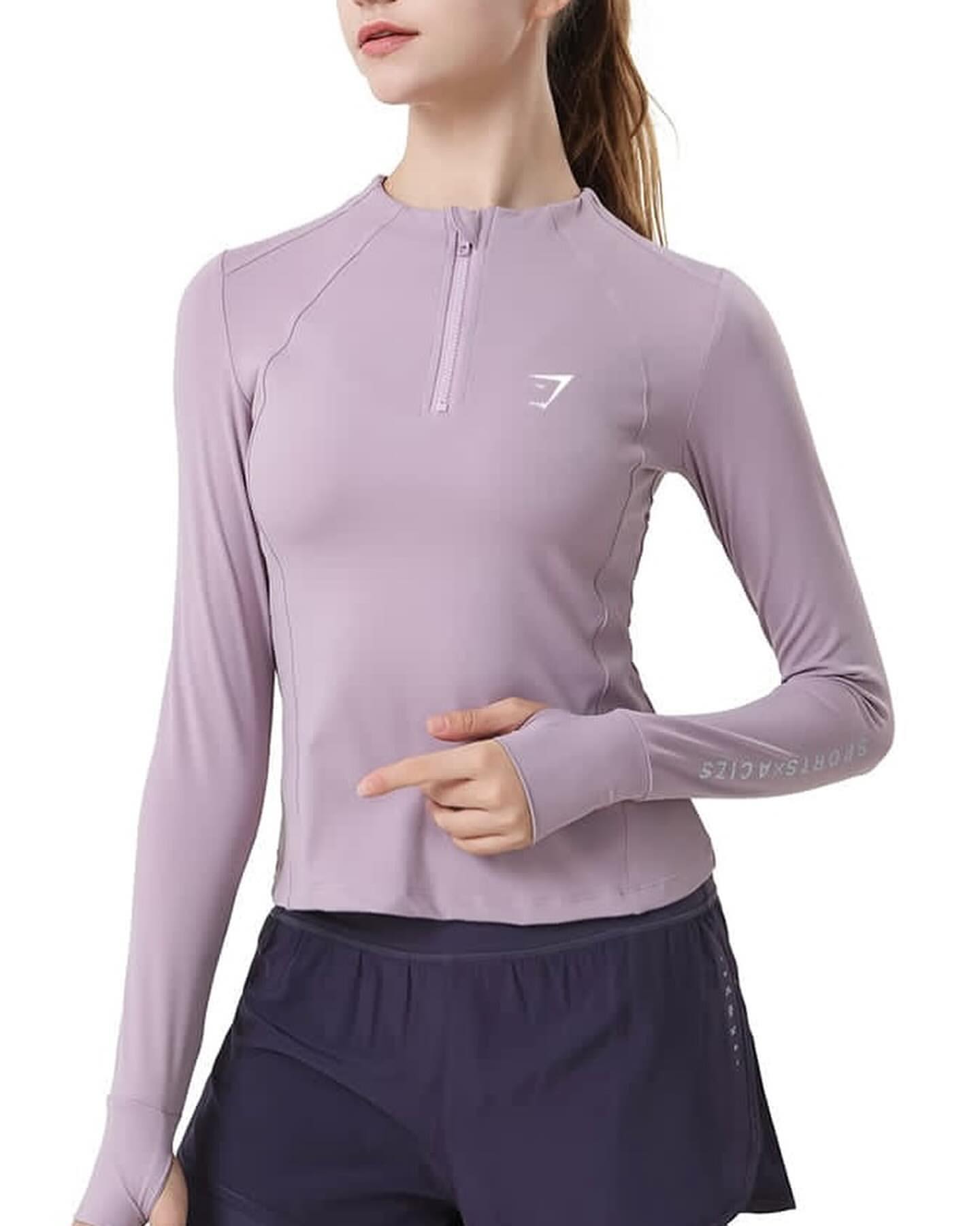 سوییشرت نیم زیپ Gymshark