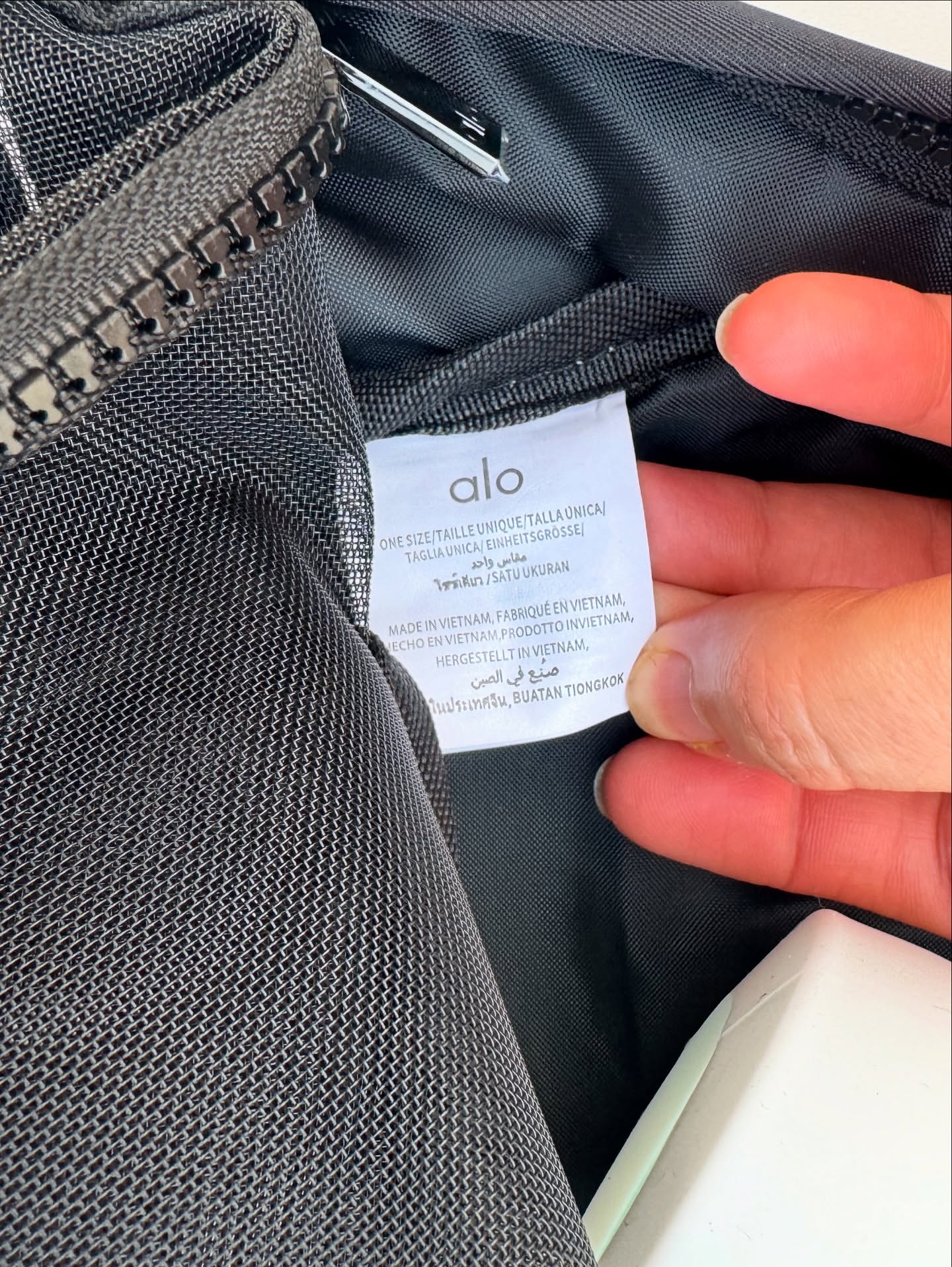 کوله پشتی شفاف ALO